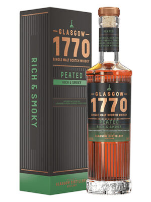 1770 Glasgow Distillery Peated Rich & Smoky - røget scotch whisky - foto