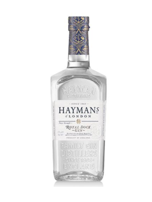 Hayman's Royal Dock Navy Strenght - eksklusiv gin - foto