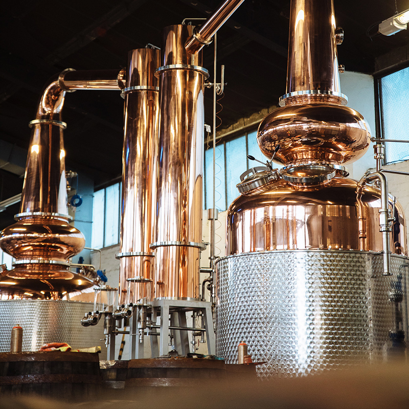 Glasgow Distillery - stills - foto