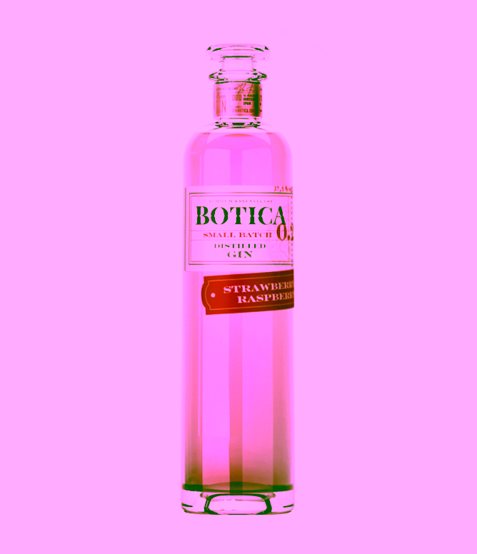 3 cl - Botica Small Batch Pink Gin, 37.5%