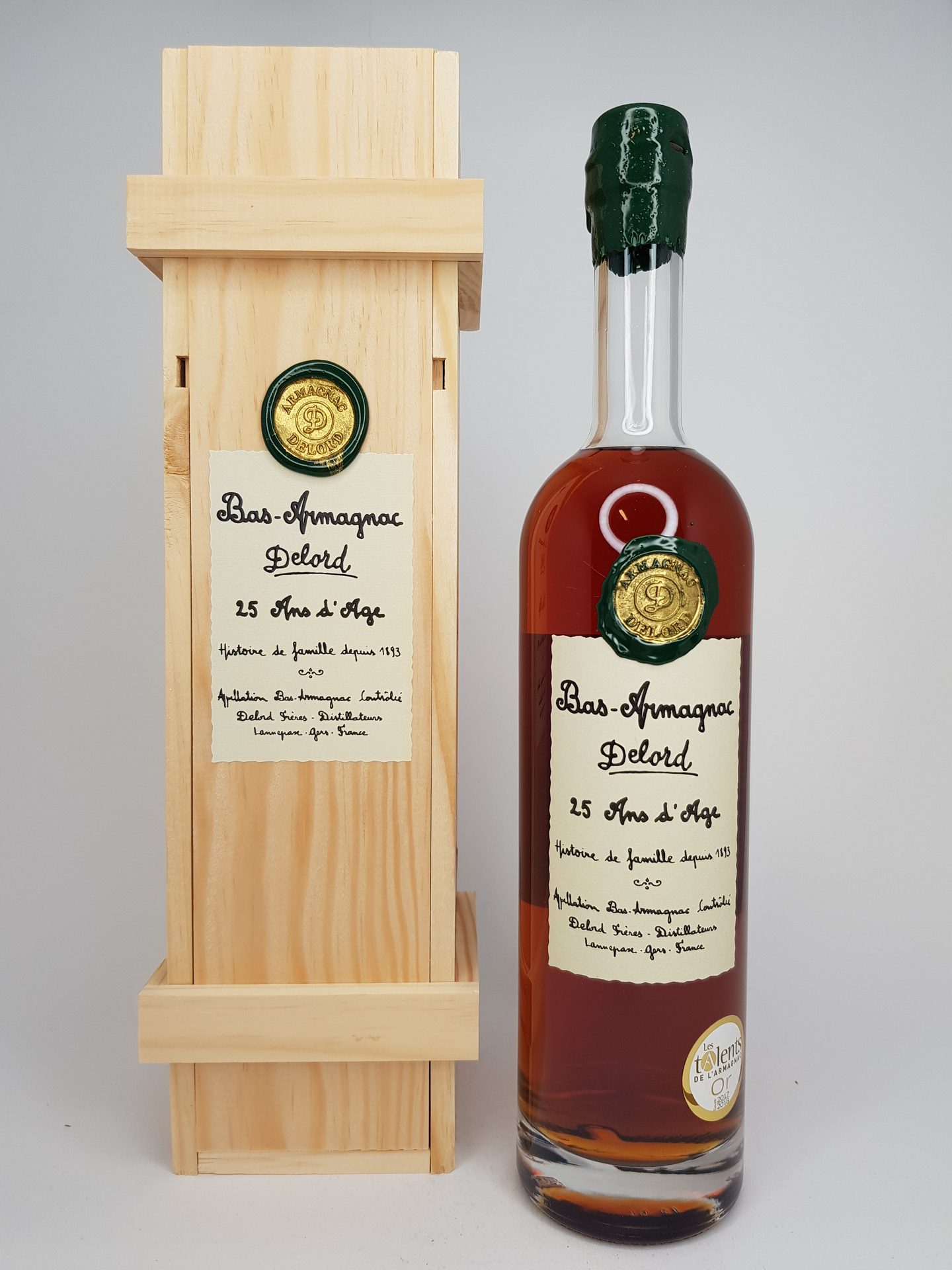 3 cl - Delord 25 års, Bas-Armagnac, 40%