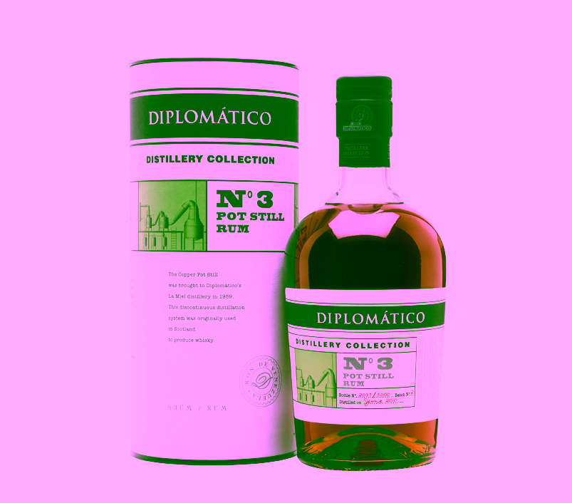 3 cl - Diplomatico, Distillery Collection No. 3 - Pot Still Rum, 47%