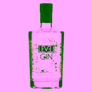 3 cl -Level Premium Gin, 44%