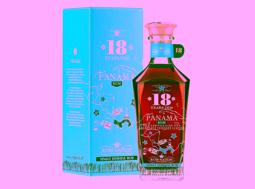 3 cl - Panama 18 yo, Rum Nation - Decanter, 40%
