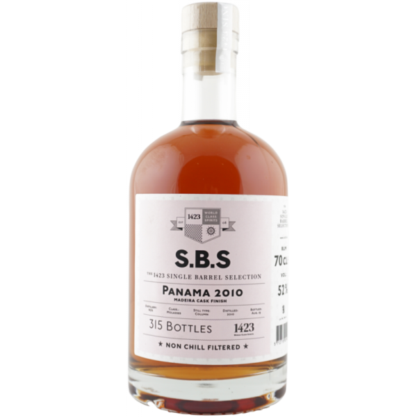 3 cl - Panama 9 yo (2010), S.B.S - Madeira Finish, 52%