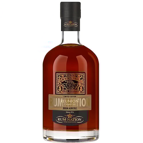 3 cl - Reunion 7 yo, Rum Nation - Rhum Agricole, 45%