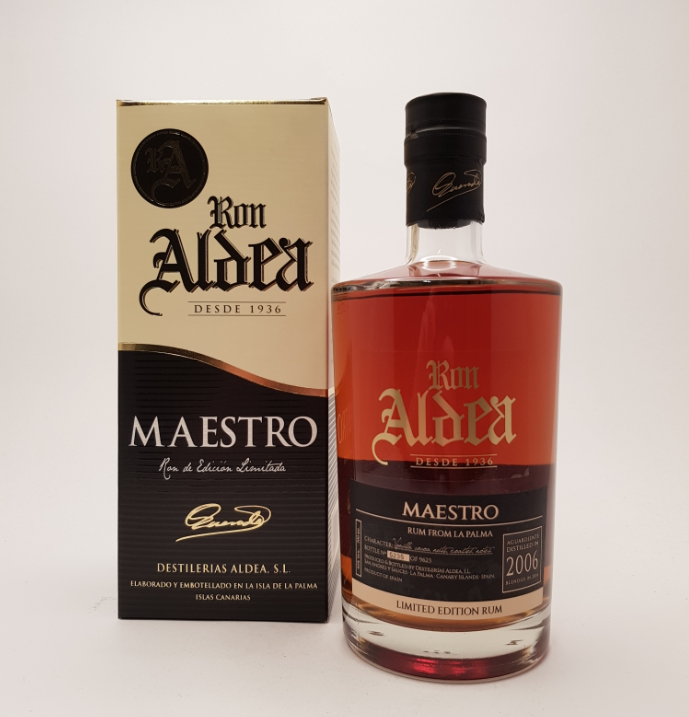 3 cl - Ron Aldea Maestro, Vintage 2006 (flasket 2016), 40%