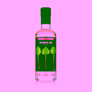 3 cl - That Boutique-y Gin - Rhubarb Triangle Gin, 46%