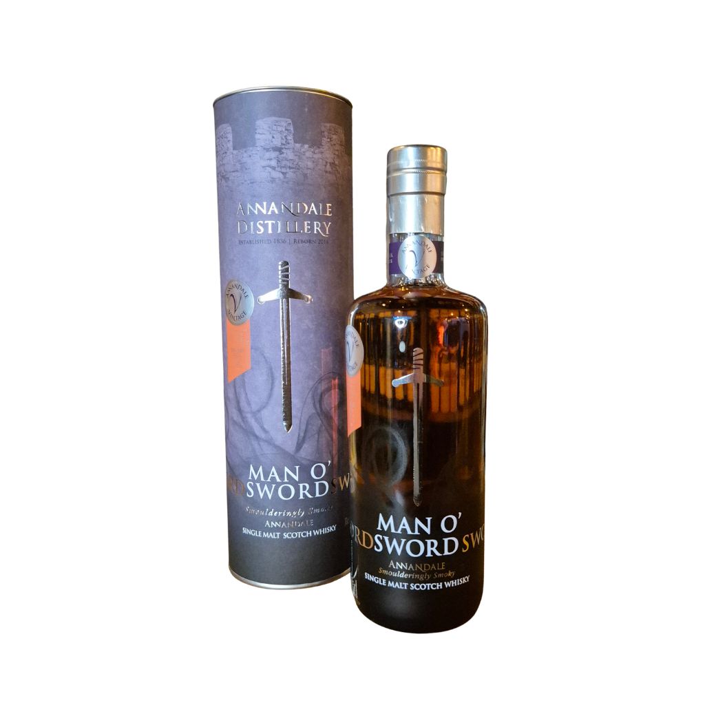 Annandale Man O' Sword 2015 Single Cask (Peated Oloroso Sherry #755), 59.6%