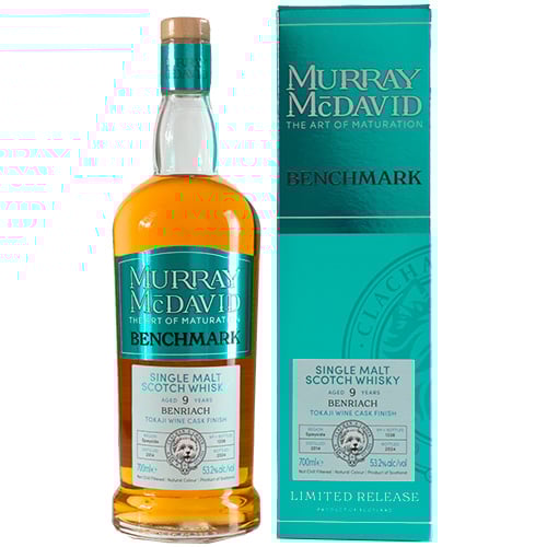 Benriach 9 yo (2014/2024), Murray McDavid - Tokaji Wine, 53.2%