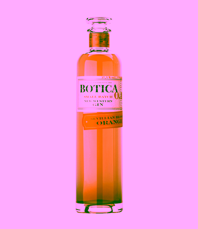 Botica Small Batch Orange Gin, 37.5%