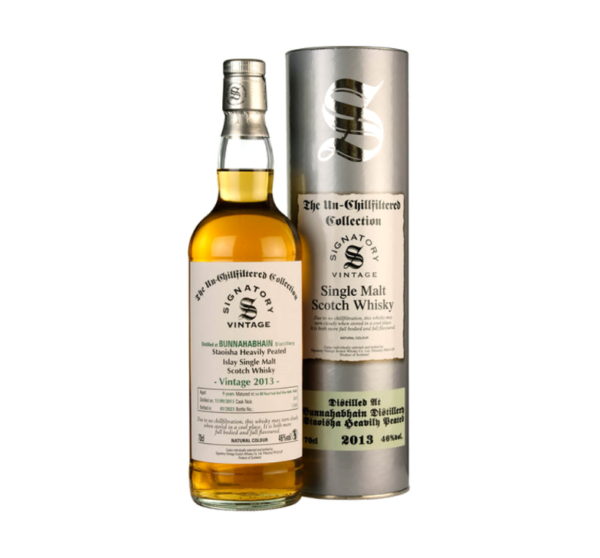 Bunnahabhain 9 yo (2013/2023), Signatory - The Un-Chillfiltered Collection (Pinot Noir), 46%