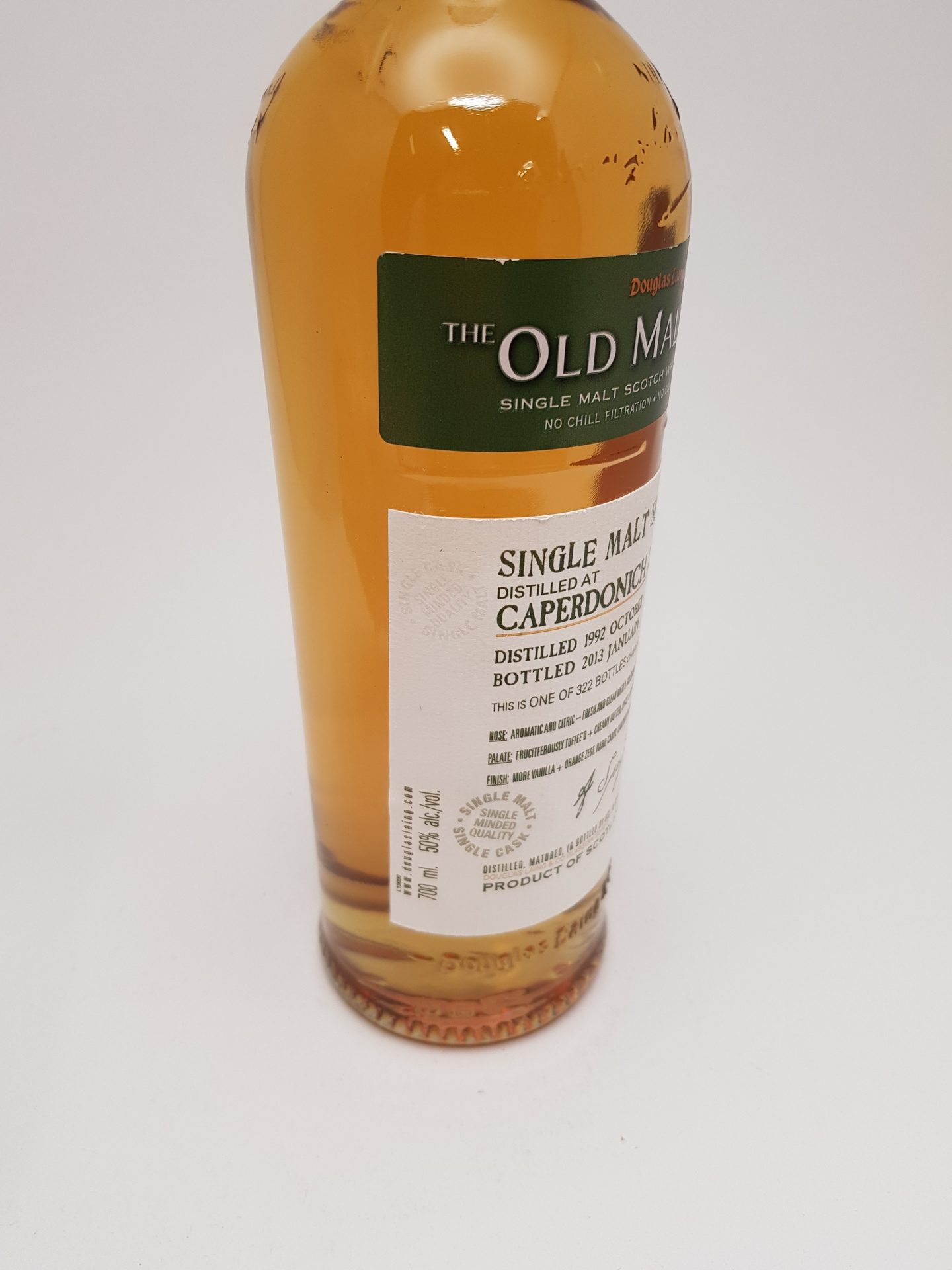 Caperdonich 20 yo (1992/2013), Douglas Laing – Old Malt Cask (#DL 9321), 50%