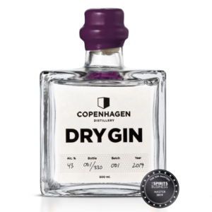 Copenhagen Distillery, Dry gin, 43%