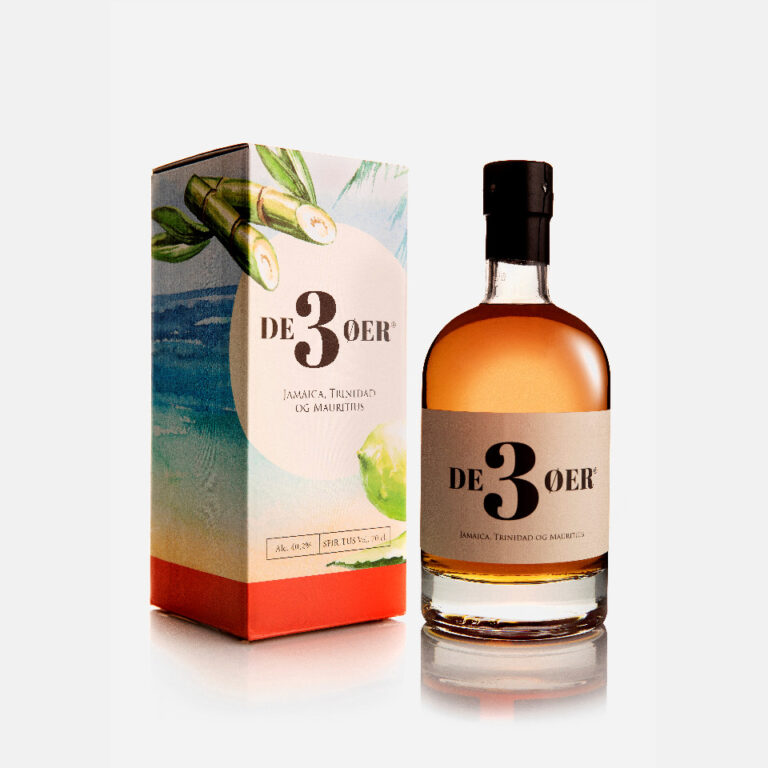 Køb De 3 Øer Rom - Blød caribisk rom 40.2%