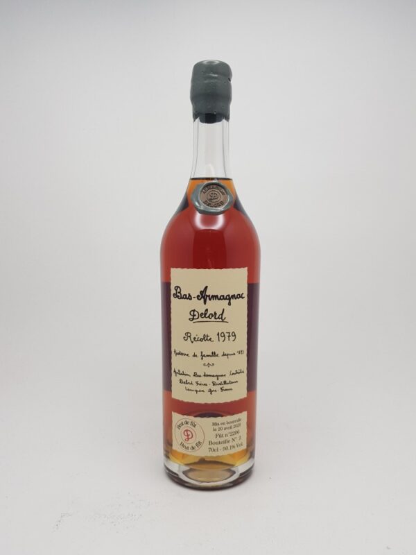 Delord Cask Strength Vintage 1979/2020 (40 års Single Cask), Bas-Armagnac, 50.1%