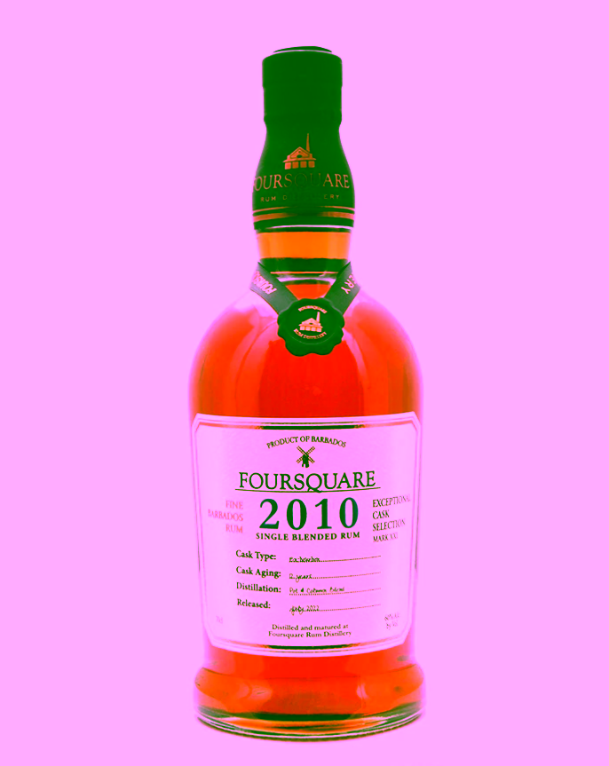 Foursquare 12 yo (2010/2022), Exceptional Cask Selection - Mark XXI, 60%