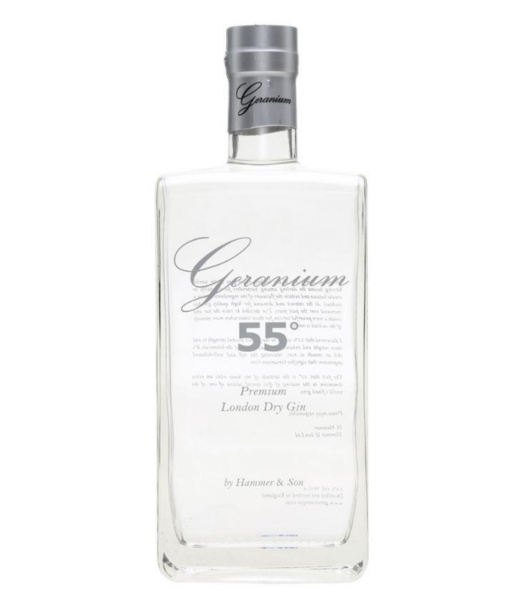 Geranium 55° Premium London Dry Gin, 55%