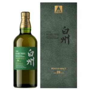 Hakushu 18 yo (bottled 2023), 100th Anniversary – Peated Malt, 48%