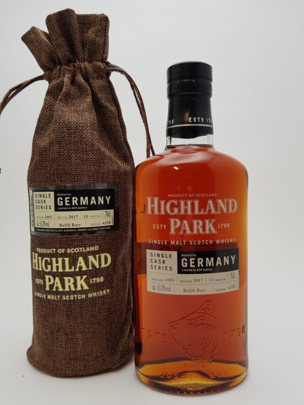 Highland Park 12 yo (2005/2017), Single Cask Germany, 63.2%