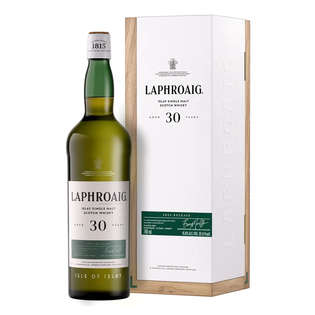 Laphroaig 30 yo, 2024 Release, 45.8%