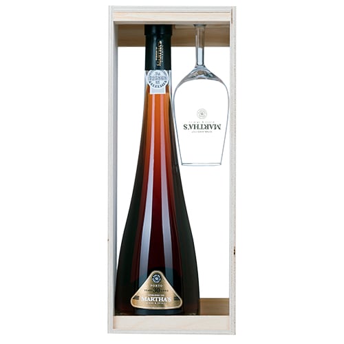 Martha's 30 yo Tawny Port Decanter (inkl. glas)