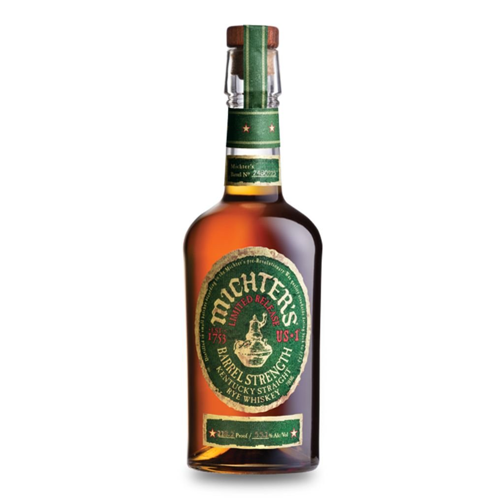 Michter’s Barrel Strength Straight Rye Whiskey (Single Barrel), 53.7%