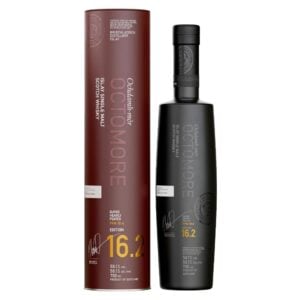 Octomore 16.2 (Bruichladdich), 101.4 PPM Islay Single Malt, 58.1%