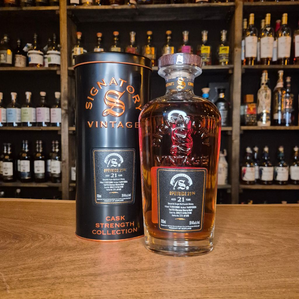 Speyside (M) 21 yo (2005/2026), Signatory Vintage – Symington’s Choice (#108), 59.4%