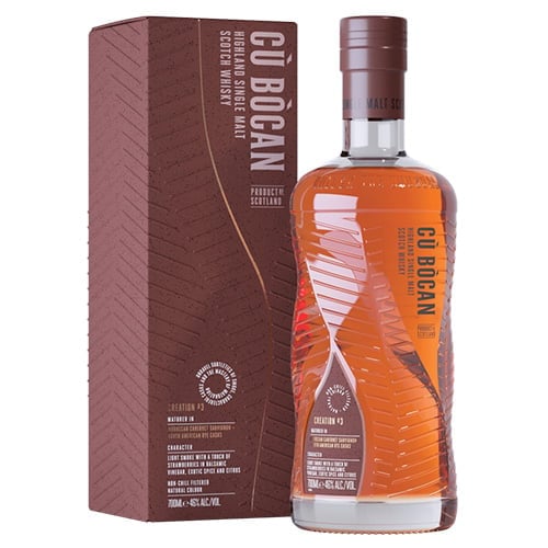 Tomatin Cù Bòcan, Creation #3 - Cabernet Sauvignon & Rye Casks (bottled 2021), 46%