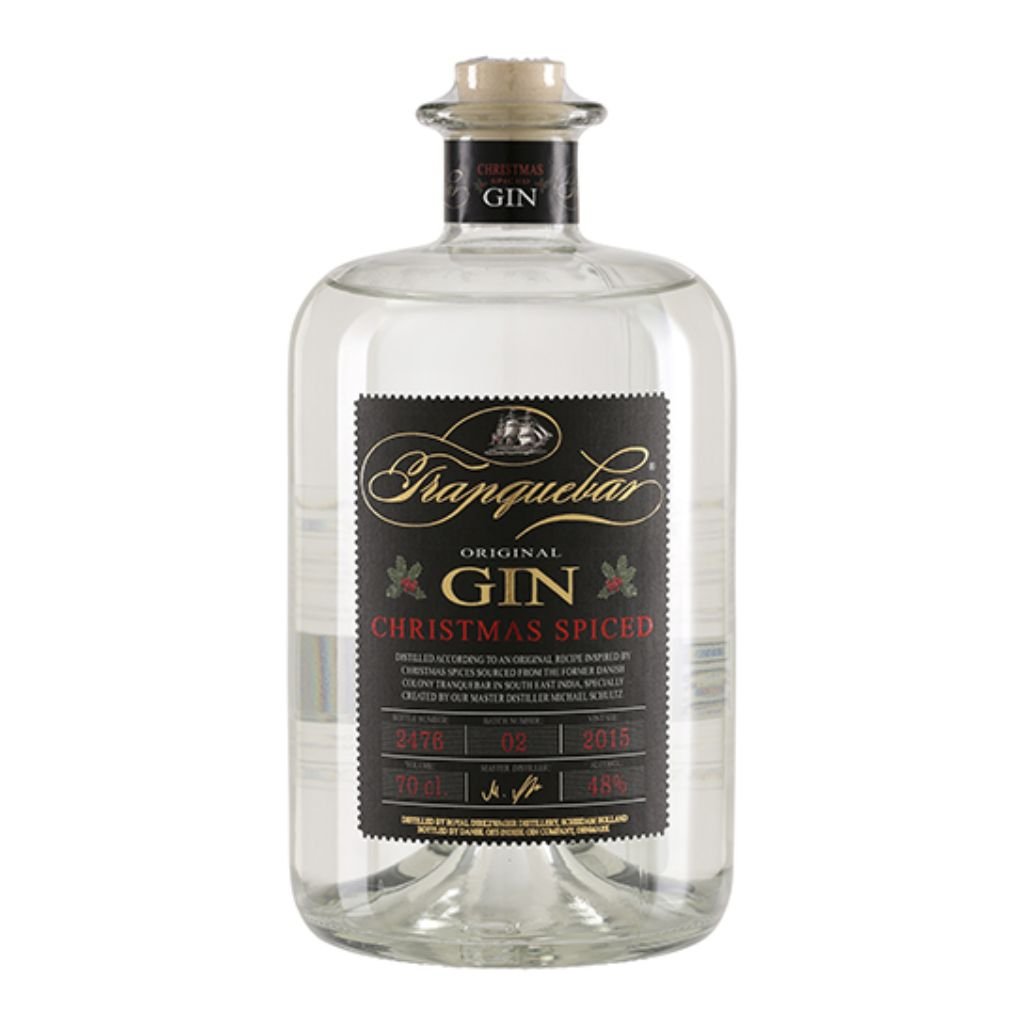 Tranquebar Original Christmas Spiced Gin, 48%
