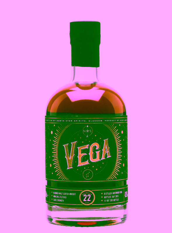 Vega 22 yo (1996/2019), North Star Spirits, 43.9%