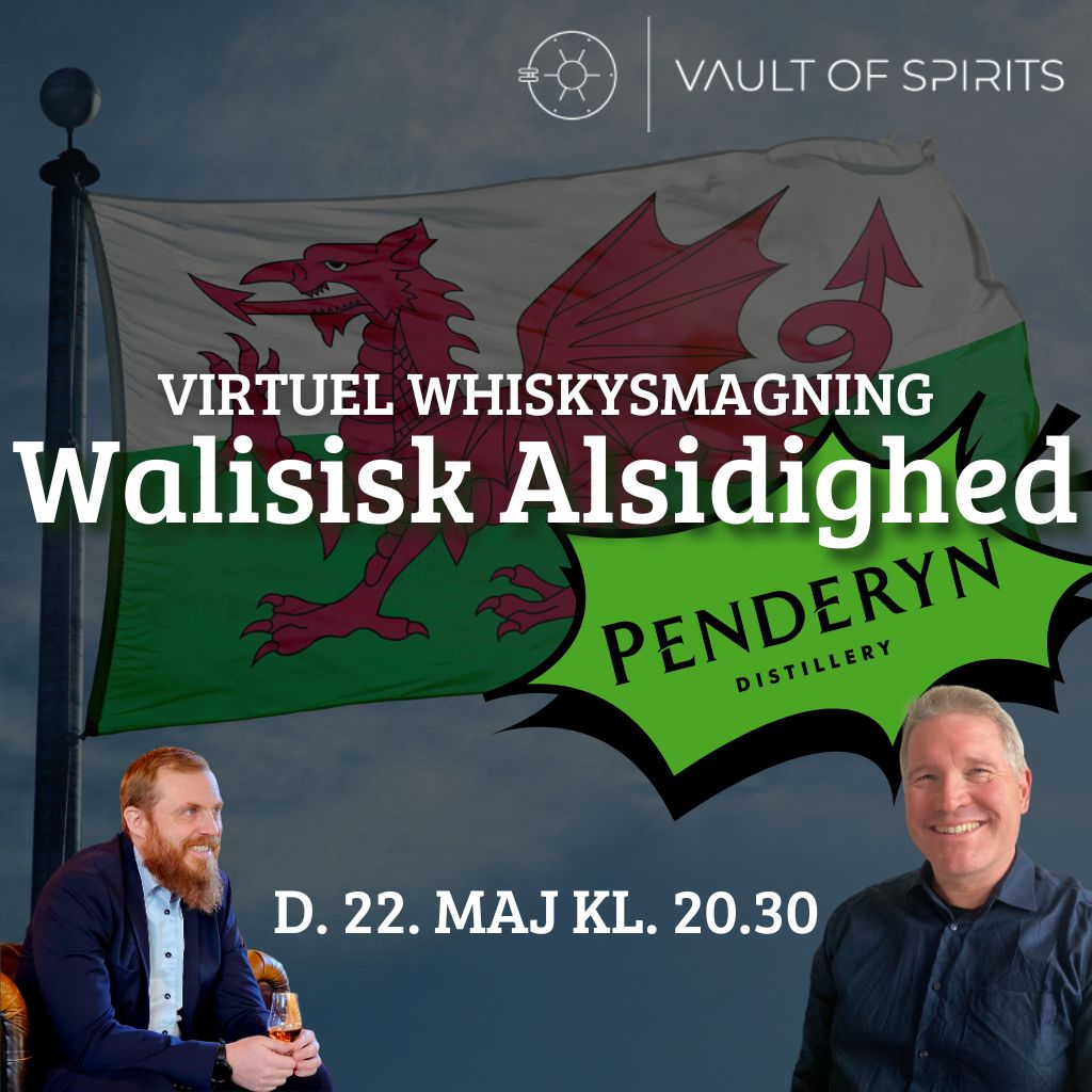 Whiskysmagning (Virtuel) – Walisisk Alsidighed – d. 22. maj 2026 kl. 20.30
