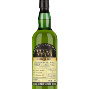 Wilson & Morgan Sherry Cask Malt 8 yo (2009/2017), 43%
