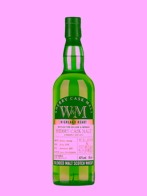 Wilson & Morgan Sherry Cask Malt 8 yo (2009/2017), 43%