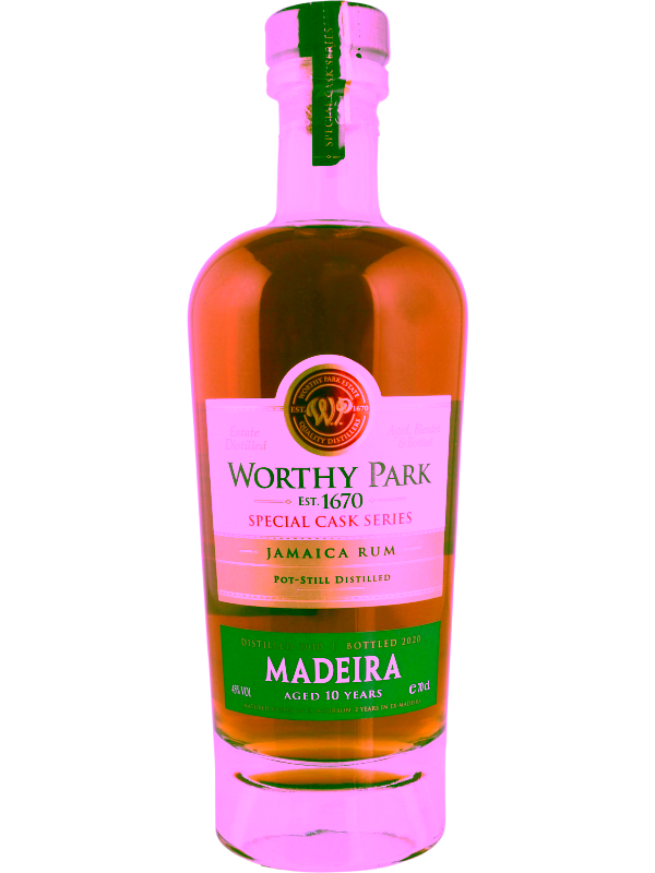 Worthy Park 10 yo (2010/2020), Madeira - Jamaica Rum, 45%