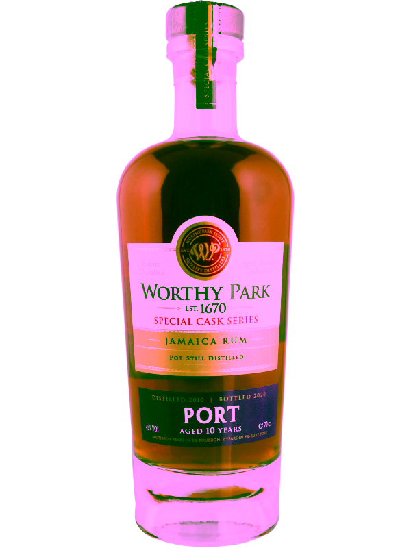 Worthy Park 10 yo (2010/2020), Port - Jamaica Rum, 45%