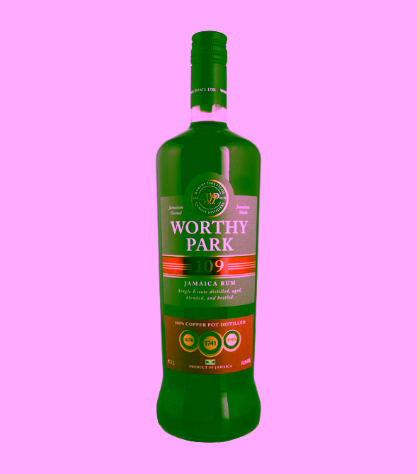 Worthy Park 109, Jamaica Rum, 54.5% (1 liter)