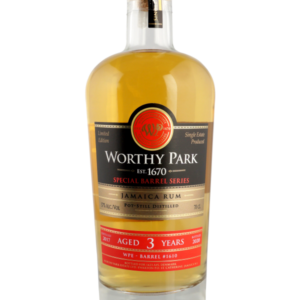 Worthy Park, WPE - Barrel #1610, 3 yo. Jamaica Rum, 57%